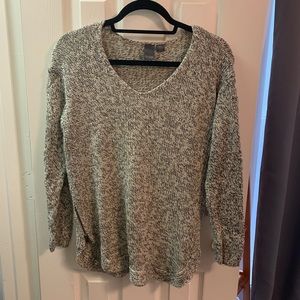 Francesca’s Grey speckled sweater